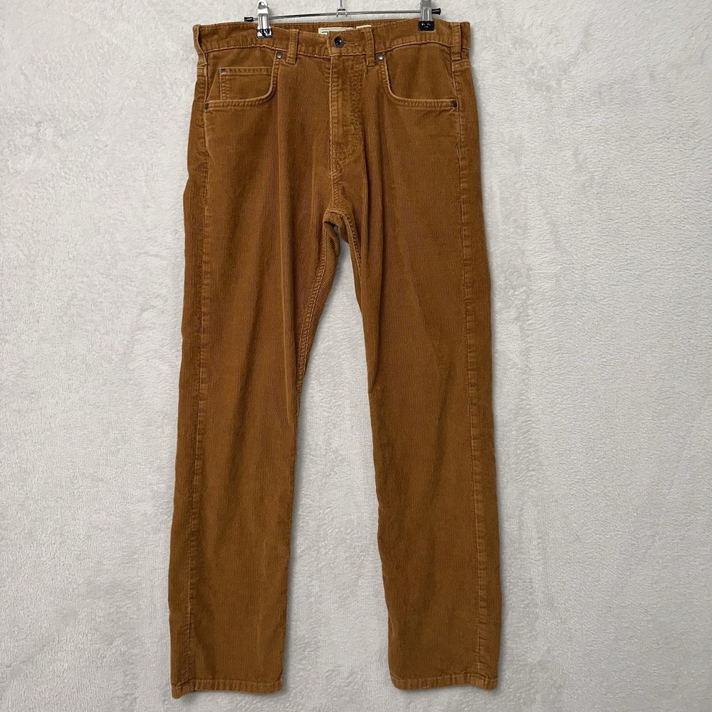 Patagonia Straight Fit Corduroy Pants Iron Clad 31x30.5  Worn Wear Organic